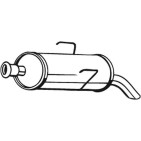 Silencieux d'échappement Arrière Pour Peugeot 106 I 172670 172697 1730Y4