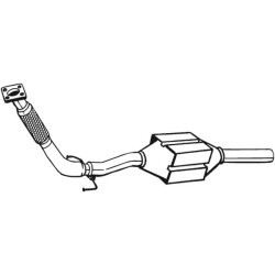 Catalyseur Pour VW Lupo Polo Seat Arosa