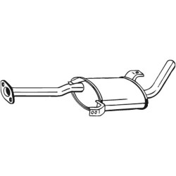 Silencieux d'échappement Central Pour Nissan Terrano II 201007F053