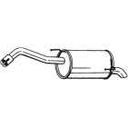 Silencieux d'échappement Arrière Pour Nissan Micra III Note 20100AY11A