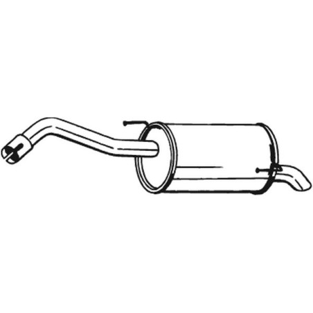 Silencieux d'échappement Arrière Pour Nissan Micra III Note 20100AY11A