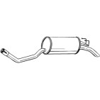 Silencieux d'échappement Arrière Pour Fiat Punto Van 7735676
