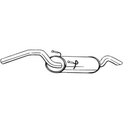 Silencieux d'échappement Arrière Pour Peugeot Fiat Citroën 1726G6 9456123380