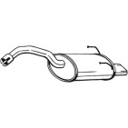 Silencieux d'échappement Arrière Pour Fiat 500 C 51786718 51873783 51873794