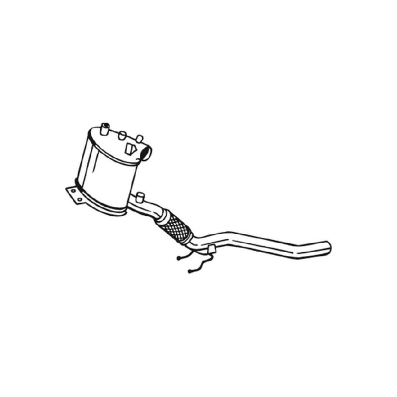 FAP Filtre à Particules Pour VW Audi Seat Skoda 6R0254700MX JZW254702AX