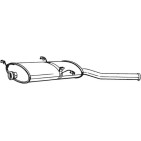 Silencieux d'échappement Arrière Pour Citroën Xsara 1726FG 1726X6