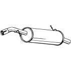 Silencieux d'échappement Arrière Pour Citroën C2 C3 I 1726YG 1726YJ 1726ZW