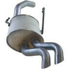 Silencieux d'échappement Arrière Pour Peugeot Fiat Citroën 1726HE 71765093