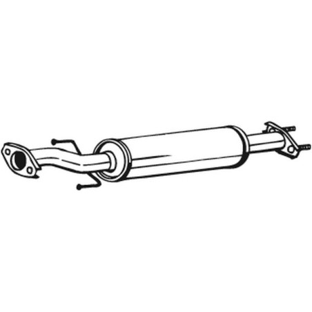 Silencieux d'échappement Central Pour Daewoo Matiz 96564099