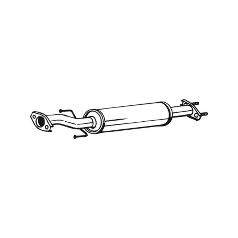 Silencieux d'échappement Central Pour Daewoo Matiz 96564099