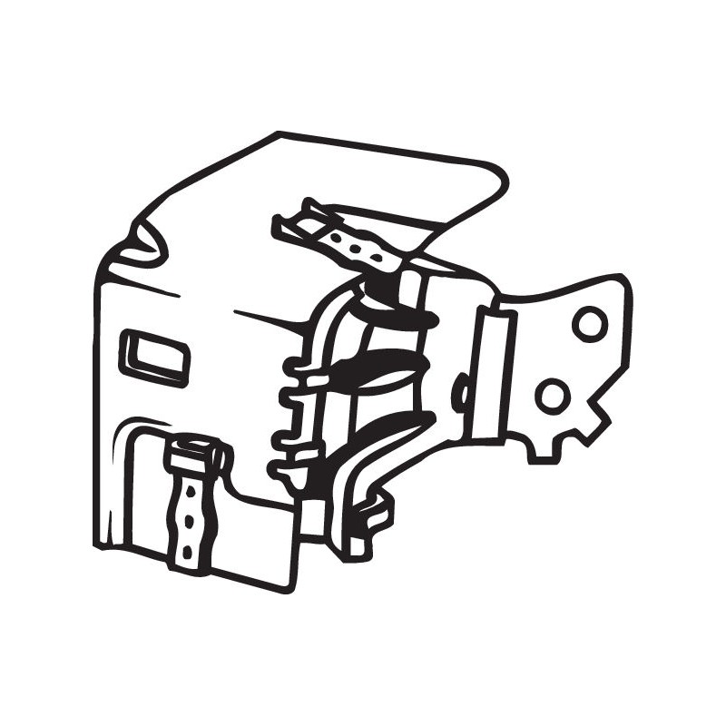 Silent Bloc d'échappement Pour Renault Hatchback Van 206500002R