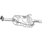Silencieux d'échappement Arrière Pour Opel Zafira A Monospace Vauxhall 5852168