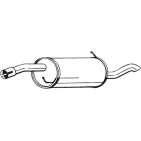 Silencieux d'échappement Arrière Pour Ford Fusion 1383124 1493215 1557618