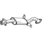 Silencieux d'échappement Avant Pour Mitsubishi Pajero II Canvas Top MB651687