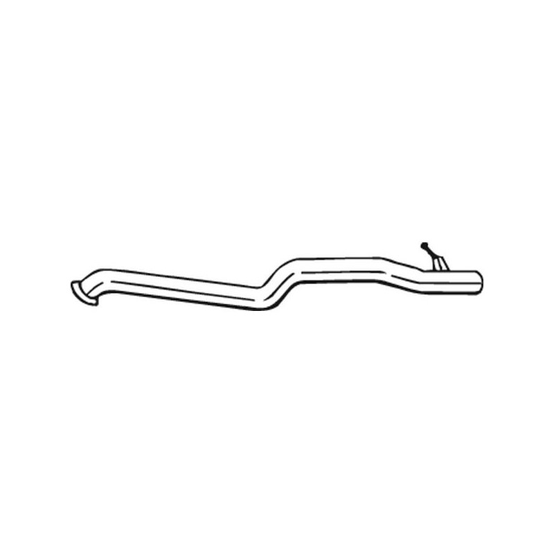 Tuyau d'échappement Pour Peugeot Fiat Citroën 173074 9661846080