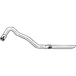 Tuyau d'échappement Pour Nissan Terrano II 200507F652 200507F653 200507F6A3