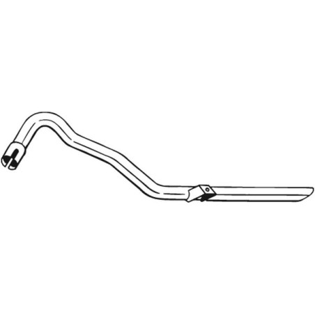 Tuyau d'échappement Pour Nissan Terrano II 200507F652 200507F653 200507F6A3