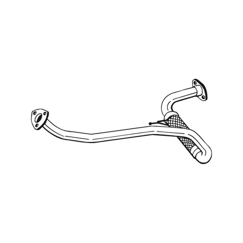 Tuyau d'échappement Pour Ford Transit 1055279