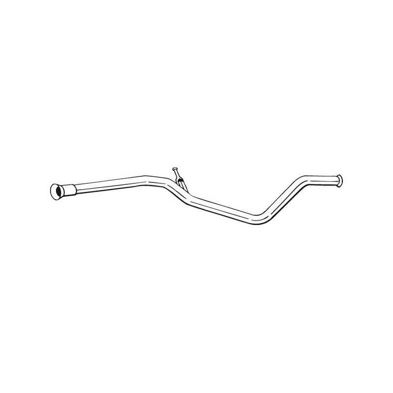 Tuyau d'échappement Pour Peugeot 307 Camionnette/1717Q1 1717T4