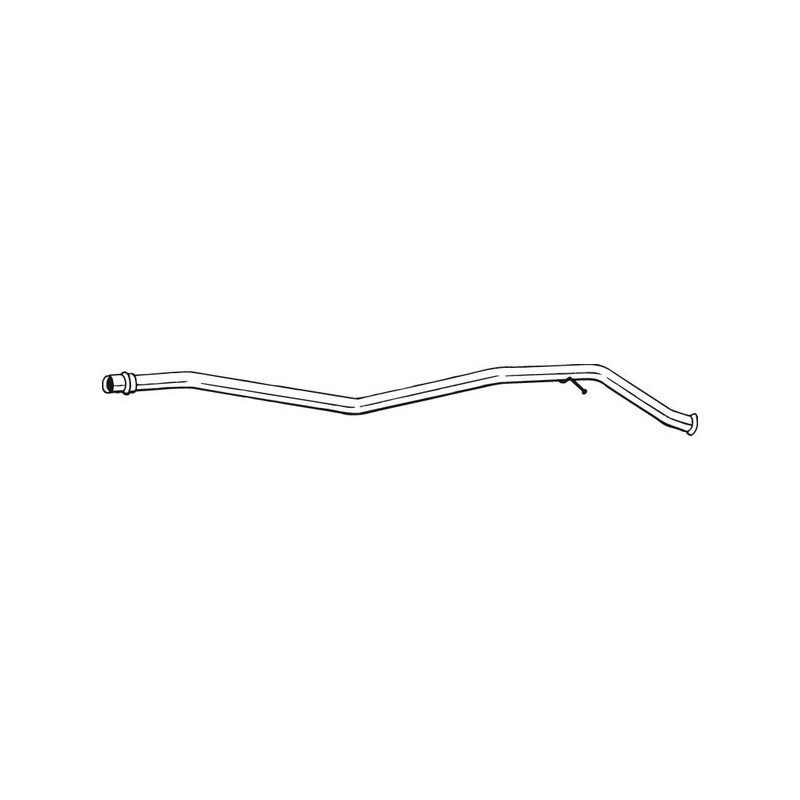Tuyau d'échappement Pour Peugeot 406 1717L6
