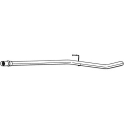 Tuyau d'échappement Pour Peugeot 807 Van Fiat Citroën Lancia 1717R2 9456201980