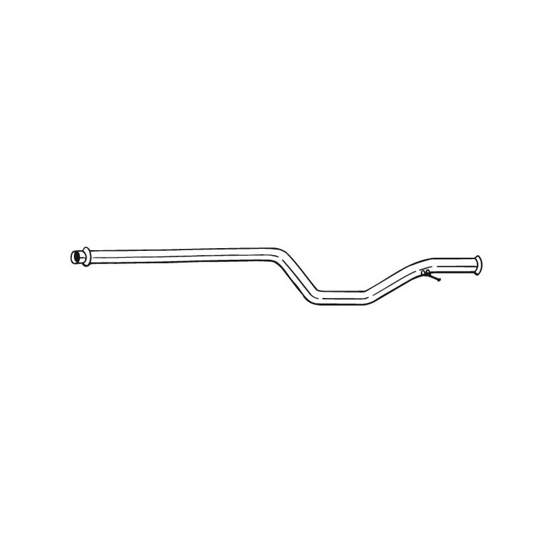 Tuyau d'échappement Pour Peugeot 607 1717W1