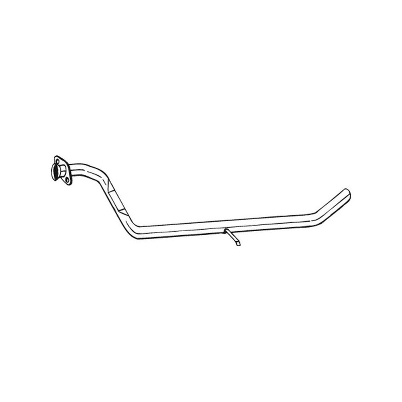 Tuyau d'échappement Pour Fiat Panda - 7707456