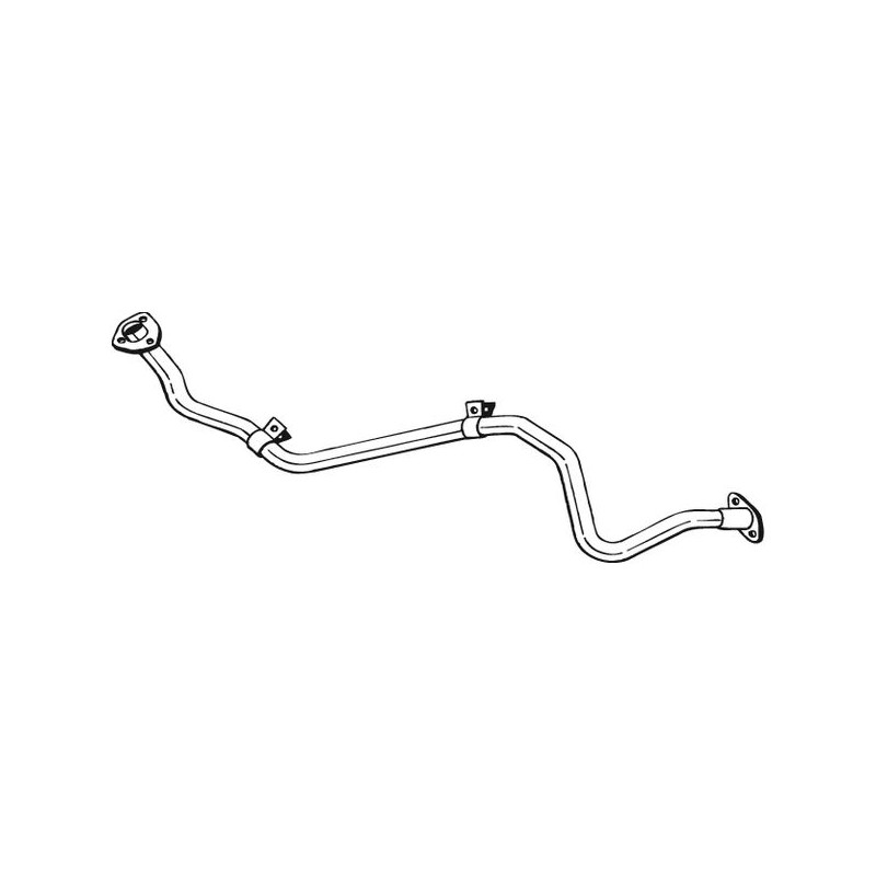 Tuyau d'échappement Pour VW Taro Toyota Hilux V Pick-up J1741054720 1741054721