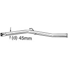 Tuyau d'échappement Pour Peugeot 205 - I II
