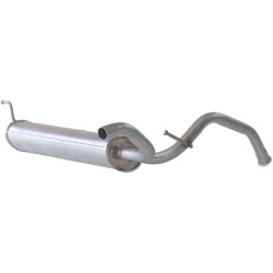 Silencieux d'échappement Arrière Pour Peugeot Toyota Citroën 1726XY 1730FQ