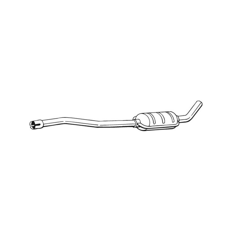 Silencieux d'échappement Arrière Pour Fiat Panda Lancia Y10 46759170 71765074