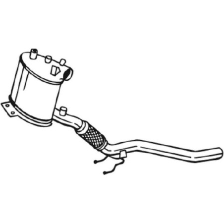 FAP Filtre à Particules Pour VW Audi Seat Skoda Fabia II 6R0254700EX JZW254702X
