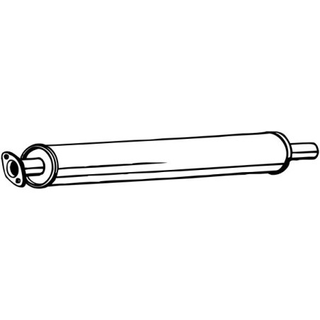 Silencieux d'échappement Avant Pour Ford Turnier Volvo C30 C70 II Décapotable