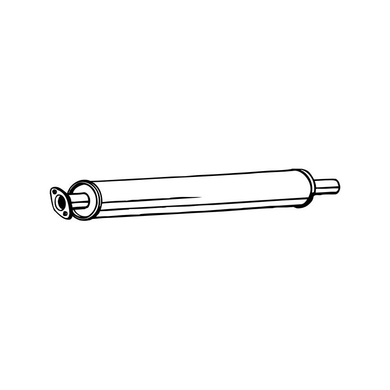 Silencieux d'échappement Avant Pour Ford Turnier Volvo C30 C70 II Décapotable