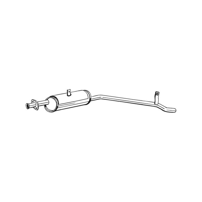 Silencieux d'échappement Central Pour Suzuki 1430080000 1430080003 1430080022