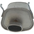 Silencieux d'échappement Arrière Pour Fiat 500 C Ford KA