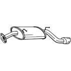 Silencieux d'échappement Arrière Pour Chevrolet Captiva Van 96870456