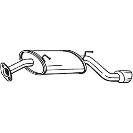 Silencieux d'échappement Arrière Pour Chevrolet Captiva Van 96870456