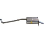 Silencieux d'échappement Arrière Pour Renault Thalia III Dacia Logan II MCV