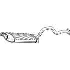 Silencieux d'échappement Central Pour Mitsubishi Pajero II Canvas Top MB651688