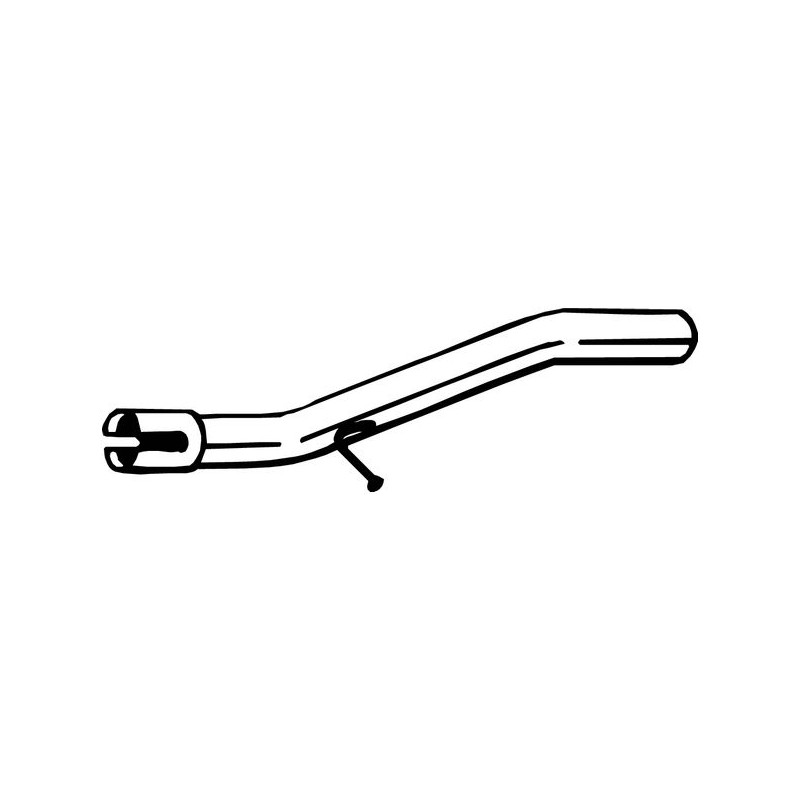 Tuyau d'échappement Pour Peugeot Fiat Citroën 1730V1 51804383
