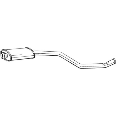 Silencieux d'échappement Central Pour Citroën Xsara 1717K6