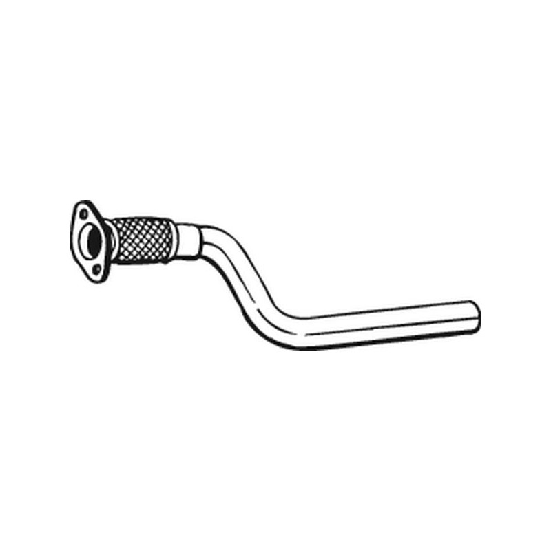 Tuyau d'échappement Pour Renault Grand Scénic II Megane 8200189554