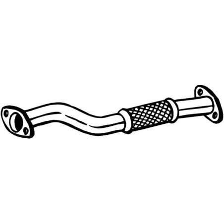 Tuyau d'échappement Pour Alfa Romeo 156 Sportwagon GT GTV Spider Lancia Lybra