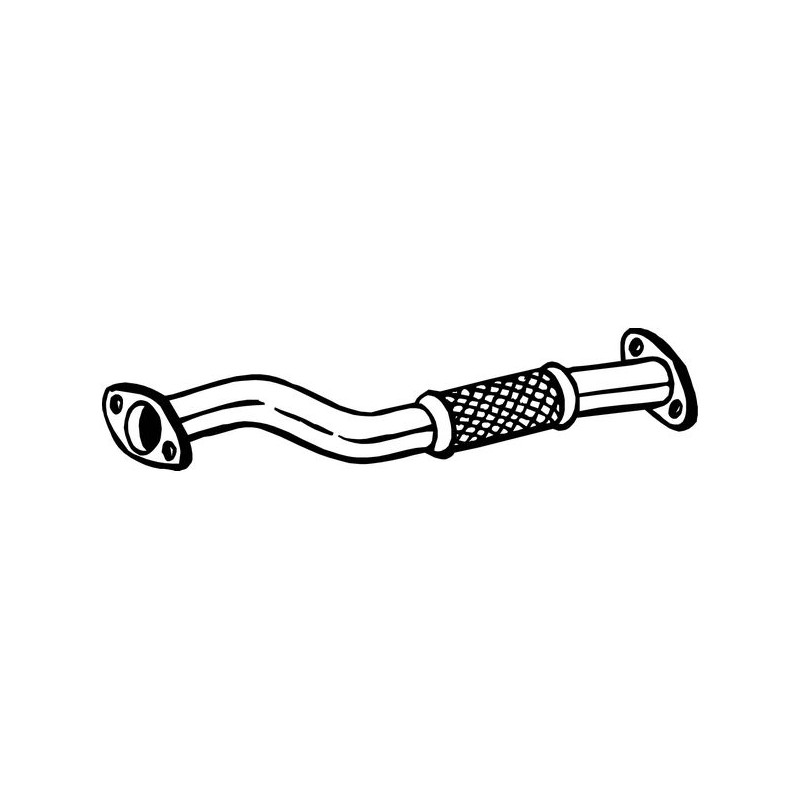 Tuyau d'échappement Pour Alfa Romeo 156 Sportwagon GT GTV Spider Lancia Lybra