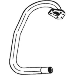 Tuyau d'échappement Pour VW Transporter III 068251171B 068251171E