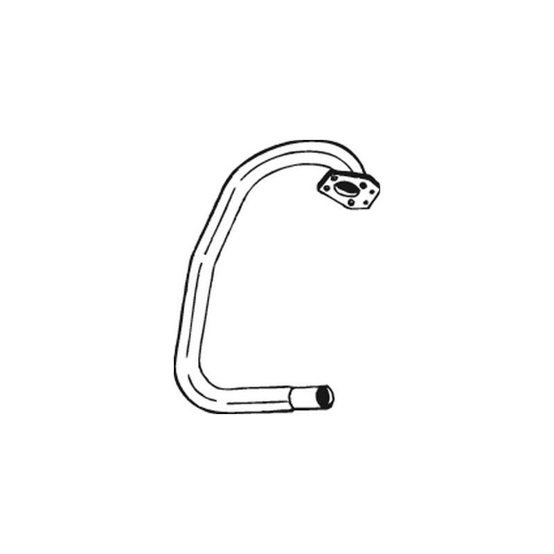 Tuyau d'échappement Pour VW Transporter III 068251171B 068251171E