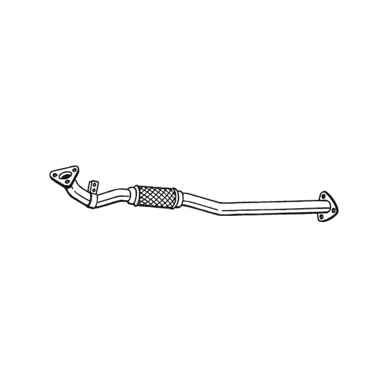 Tuyau d'échappement Pour Opel Zafira Vauxhall