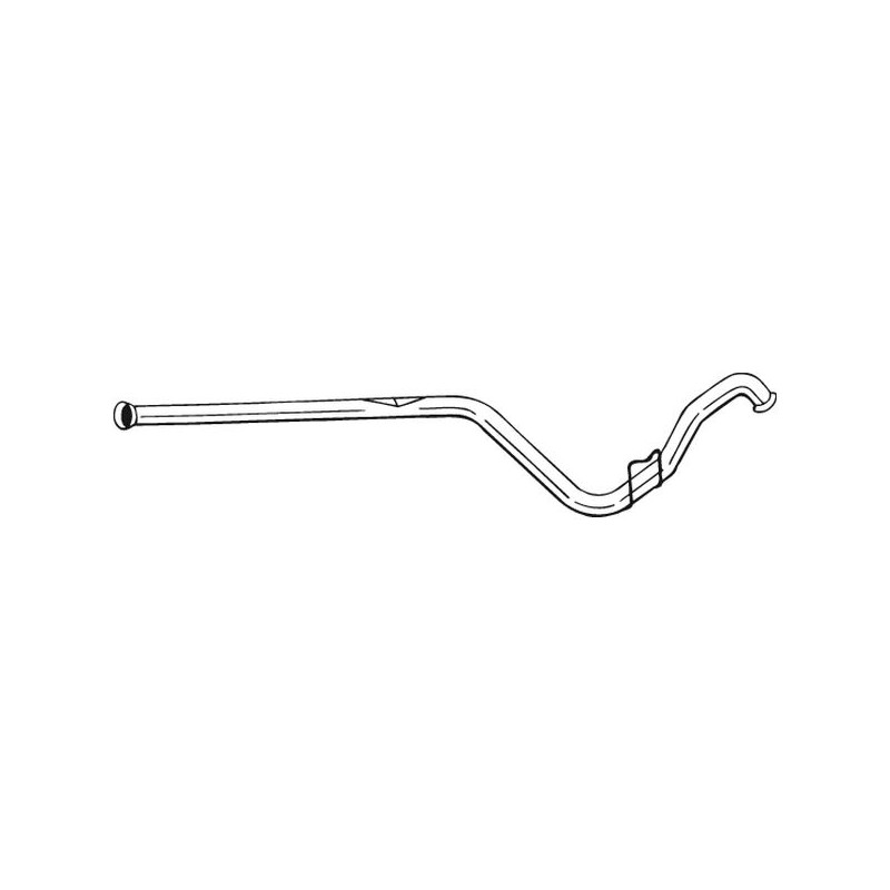 Tuyau d'échappement Pour Renault Express Pick-up 6006003635