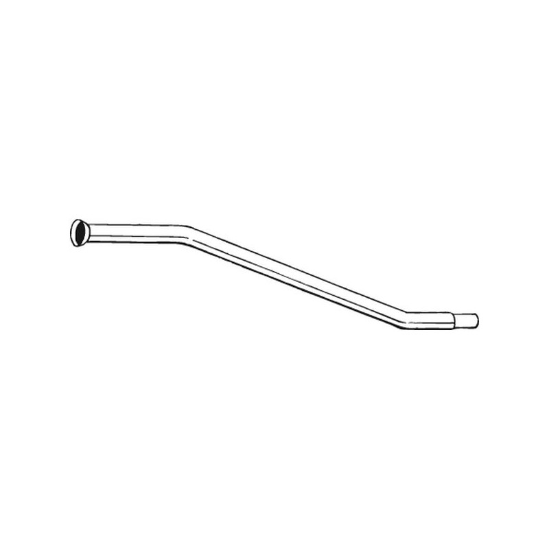 Tuyau d'échappement Pour Fiat Panda 7709889
